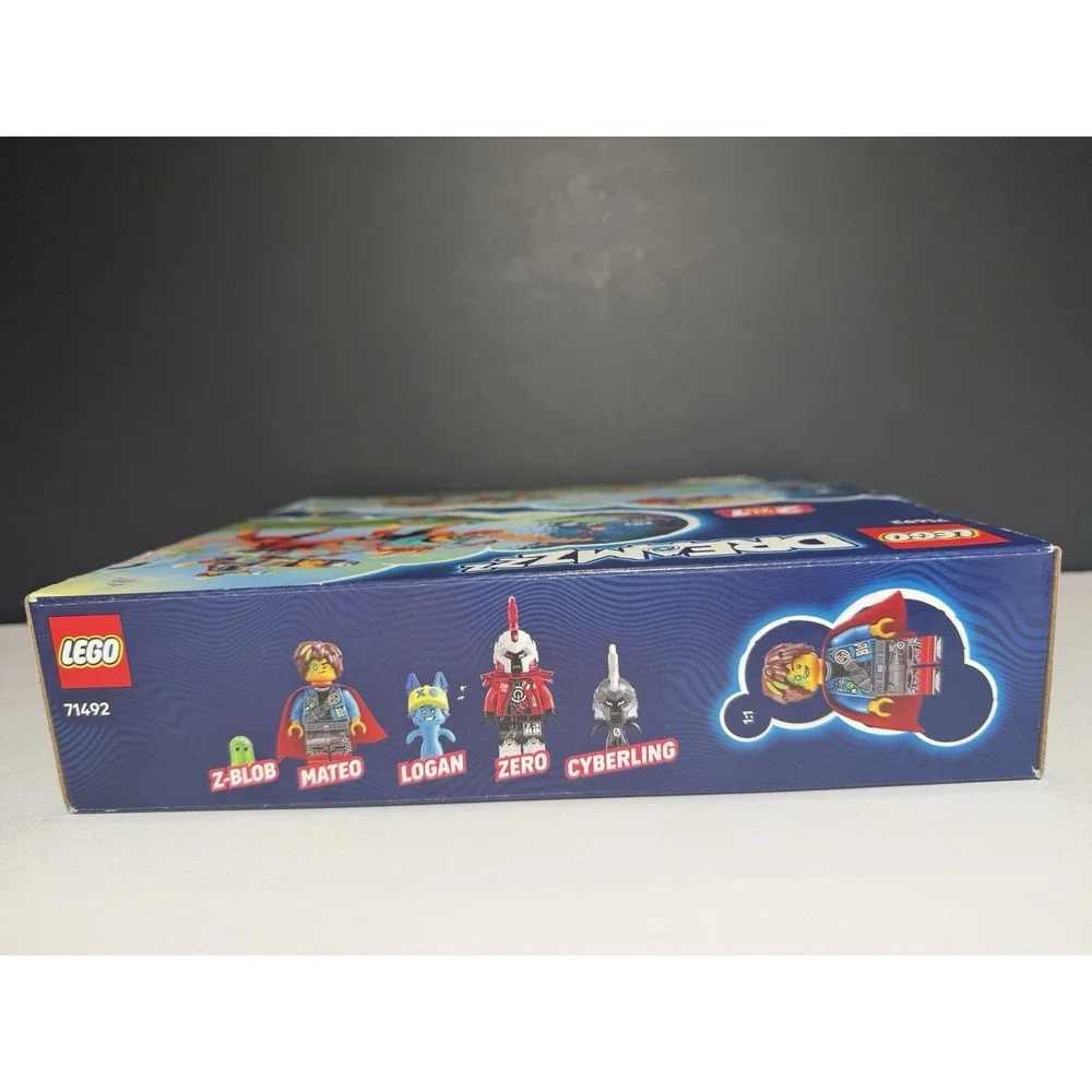 LEGO DREAMZzz 71492 Mateo's Fire Chameleon 2-in-1 Building Set 443pcs NEW Sealed